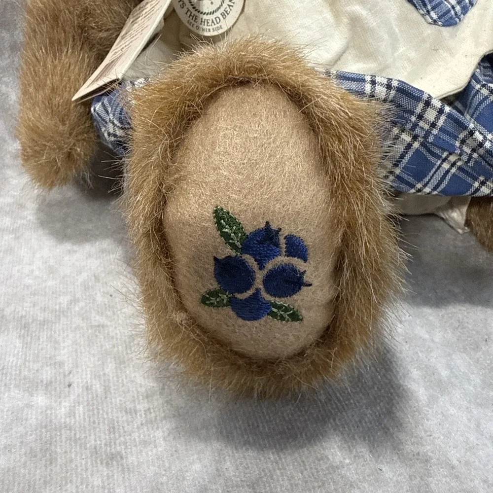 Boyds Bears MUFFIN B BLUEBERRY Plush 14